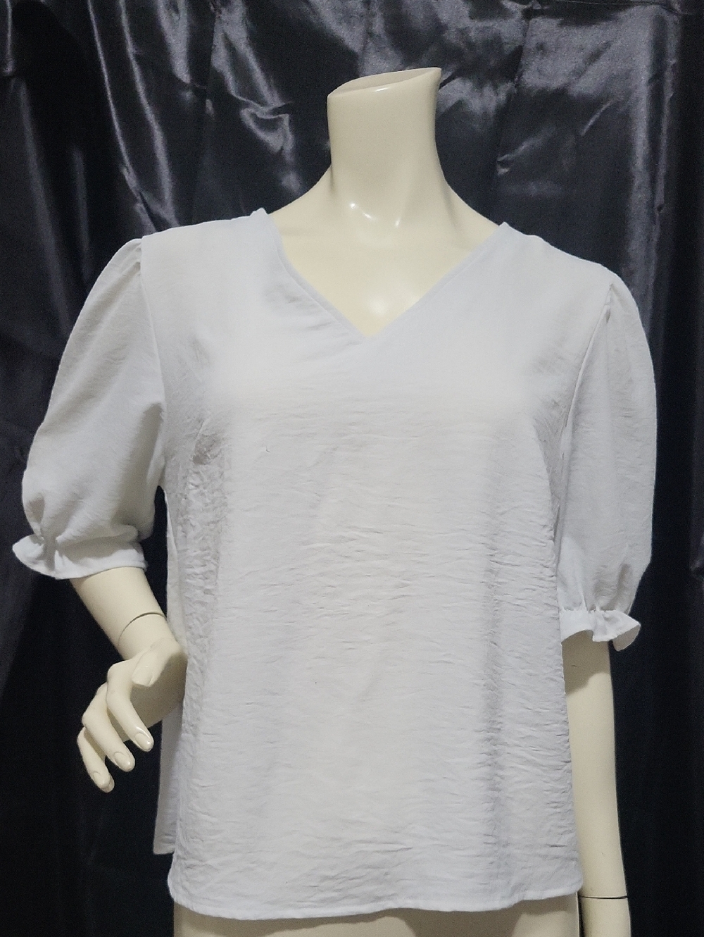 Cocomo White V Neck Blouse